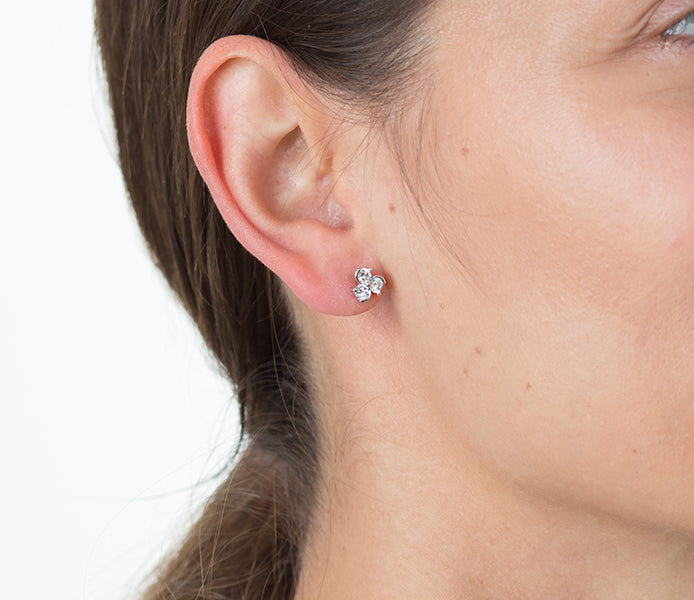 Trio Stud Earrings