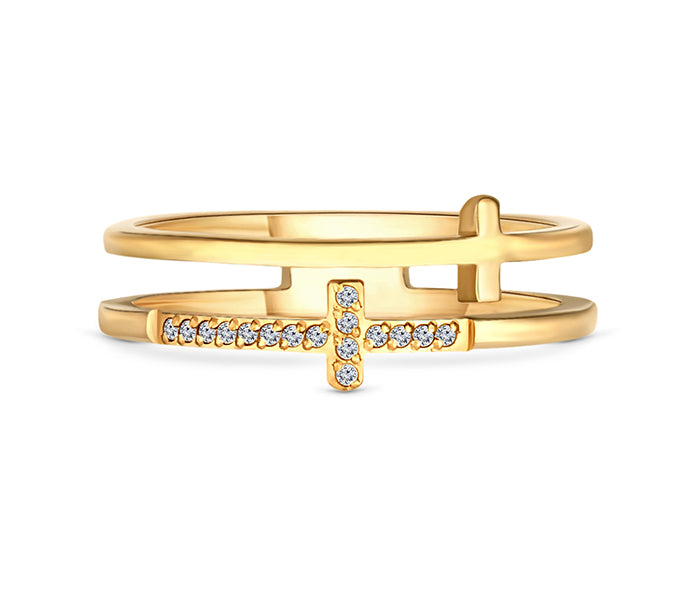 Truth Ring in Gold Plating