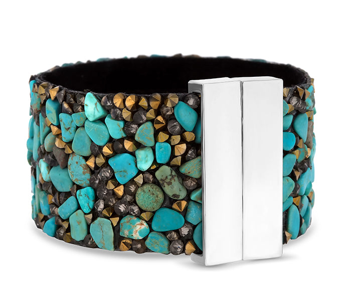 Cuff Bracelet in Turquoise